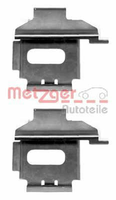 METZGER 109-1283 GREENPARTS Zubehörsatz, Scheibenbremsbelag