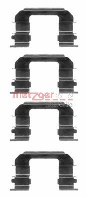 METZGER 109-1287 Zubehörsatz, Scheibenbremsbelag