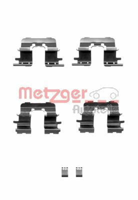 METZGER 109-1290 Zubehörsatz, Scheibenbremsbelag