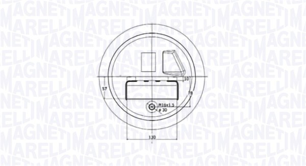 MAGNETI MARELLI 030607020273 Soffietto, Sospensione pneumatica-Soffietto, Sospensione pneumatica-Ricambi Euro