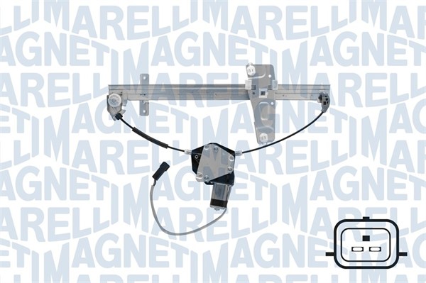 MAGNETI MARELLI 350103170366 Alzacristallo-Alzacristallo-Ricambi Euro