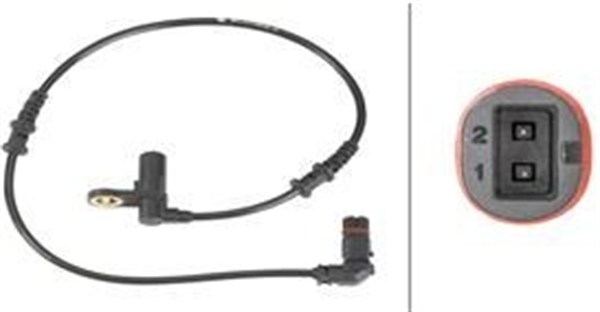 MAGNETI MARELLI 359003410840 Sensor, wheel speed Front Axle for MERCEDES-BENZ