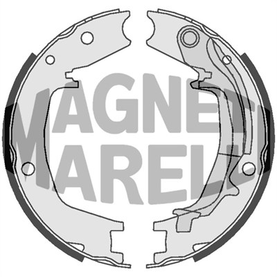 MAGNETI MARELLI 360219198334 Ganascia freno