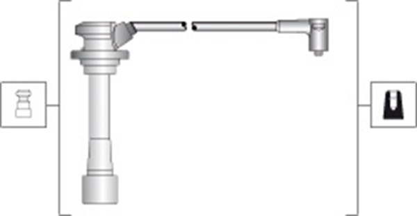 MAGNETI MARELLI 941318111296 Kit cavi accensione