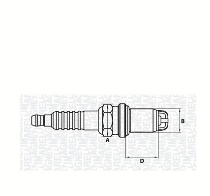 MAGNETI MARELLI 062000772304 Candela accensione-Candela accensione-Ricambi Euro