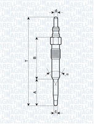 MAGNETI MARELLI 062900038304 Candeletta-Candeletta-Ricambi Euro