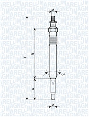 MAGNETI MARELLI 062900001304 Candeletta-Candeletta-Ricambi Euro