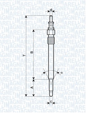 MAGNETI MARELLI 062900012304 Candeletta-Candeletta-Ricambi Euro