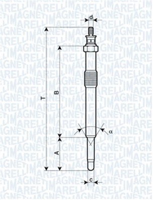 MAGNETI MARELLI 062900049304 Candeletta-Candeletta-Ricambi Euro