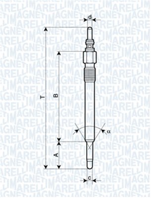 MAGNETI MARELLI 062900057304 Candeletta-Candeletta-Ricambi Euro