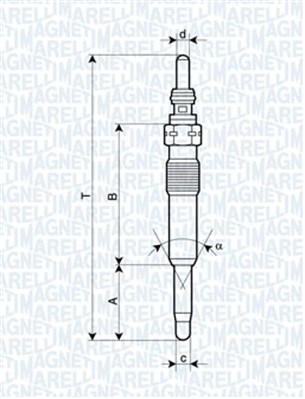 MAGNETI MARELLI 062900071304 Candeletta-Candeletta-Ricambi Euro