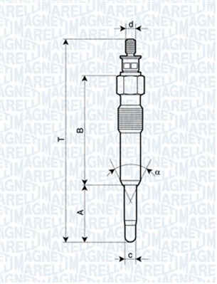 MAGNETI MARELLI 062503901304 Candeletta-Candeletta-Ricambi Euro