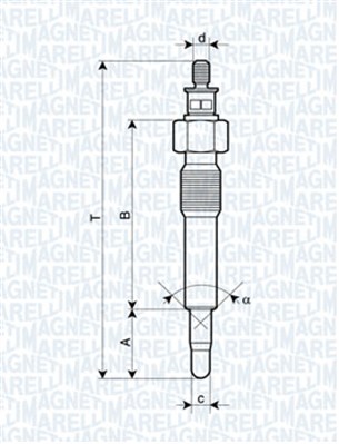 MAGNETI MARELLI 062583202304 Candeletta