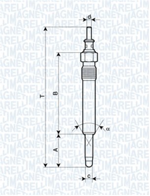 MAGNETI MARELLI 062900004304 Candeletta