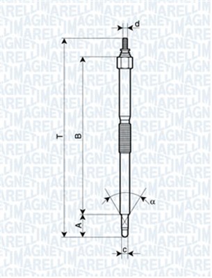 MAGNETI MARELLI 062900054304 Candeletta-Candeletta-Ricambi Euro