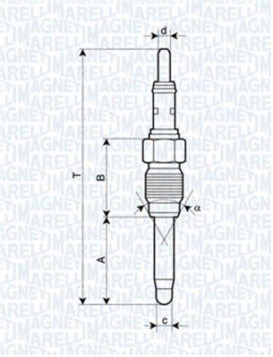 MAGNETI MARELLI 062900084304 Candeletta