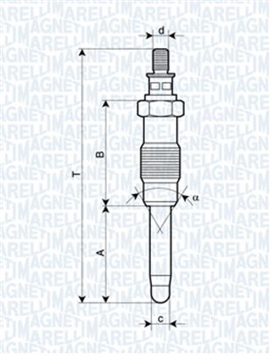 MAGNETI MARELLI 061830166304 Candeletta-Candeletta-Ricambi Euro