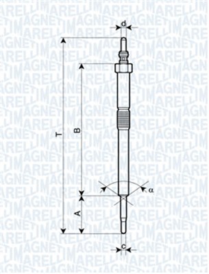 MAGNETI MARELLI 062900082304 Candeletta-Candeletta-Ricambi Euro