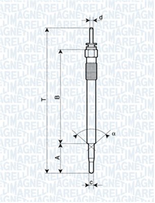 MAGNETI MARELLI 062900086304 Candeletta