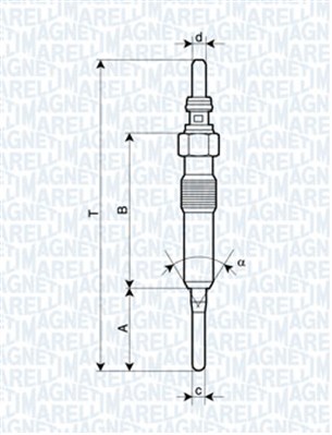 MAGNETI MARELLI 062900087304 Candeletta