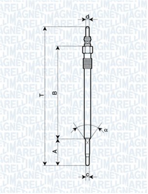 MAGNETI MARELLI 062900030304 Candeletta-Candeletta-Ricambi Euro