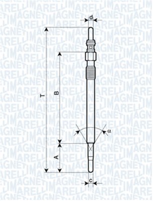 MAGNETI MARELLI 062900047304 Candeletta-Candeletta-Ricambi Euro