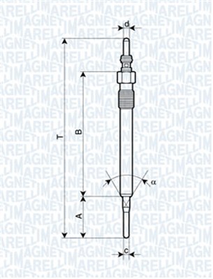 MAGNETI MARELLI 062900061304 Candeletta