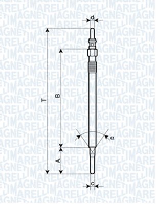 MAGNETI MARELLI 062900062304 Candeletta