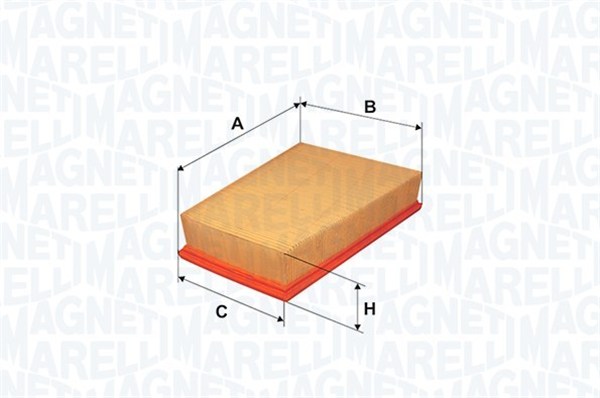 MAGNETI MARELLI 153071762499 Filtro aria-Filtro aria-Ricambi Euro