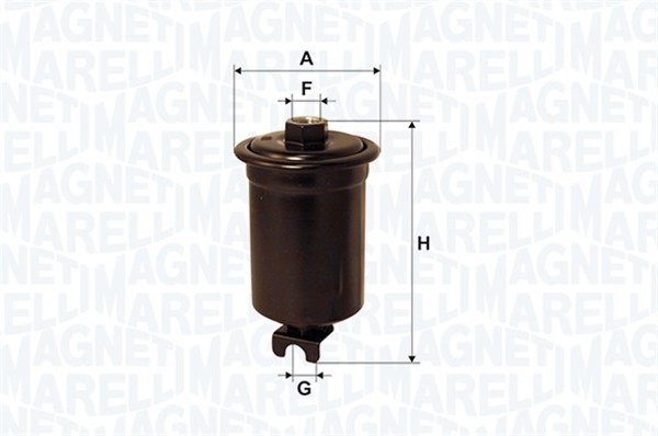 MAGNETI MARELLI 153071762556 Filtro carburante