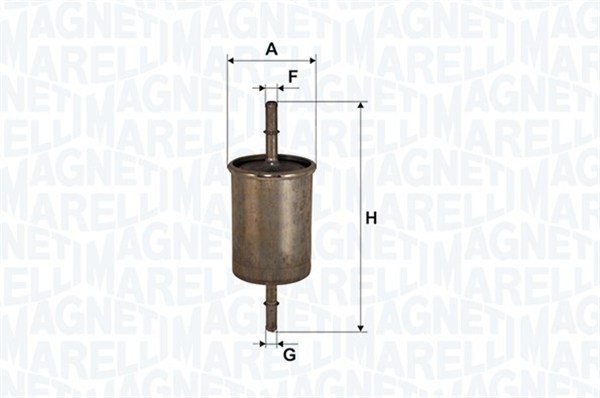 MAGNETI MARELLI 153071760483 Filtro carburante