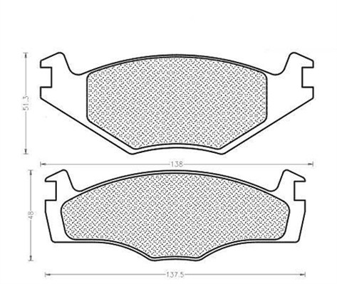 MAGNETI MARELLI 430216170009 Kit pastiglie freno, Freno a disco