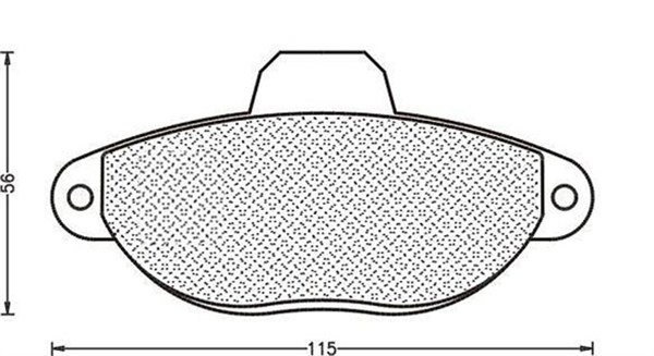 MAGNETI MARELLI 430216170259 Kit pastiglie freno, Freno a disco