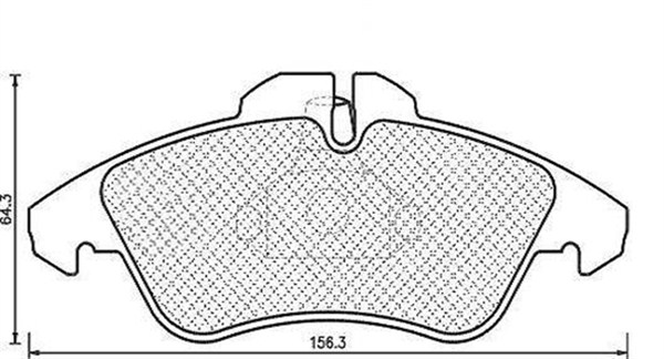 MAGNETI MARELLI 430216170394 Kit pastiglie freno, Freno a disco