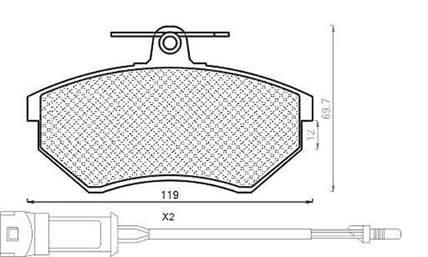 MAGNETI MARELLI 430216170642 Kit pastiglie freno, Freno a disco-Kit pastiglie freno, Freno a disco-Ricambi Euro