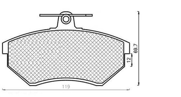 MAGNETI MARELLI 430216171181 Kit pastiglie freno, Freno a disco