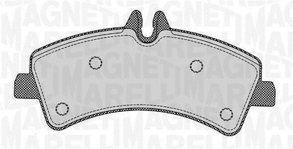 MAGNETI MARELLI 363916060299 Kit pastiglie freno, Freno a disco-Kit pastiglie freno, Freno a disco-Ricambi Euro