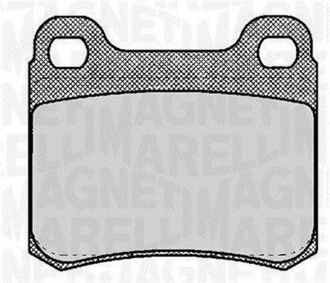 MAGNETI MARELLI 363916060304 Kit pastiglie freno, Freno a disco-Kit pastiglie freno, Freno a disco-Ricambi Euro