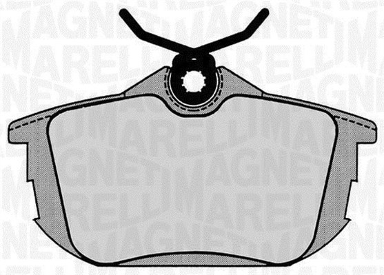 MAGNETI MARELLI 363916060336 Kit pastiglie freno, Freno a disco-Kit pastiglie freno, Freno a disco-Ricambi Euro