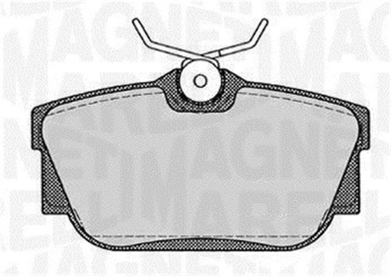 MAGNETI MARELLI 363916060420 Kit pastiglie freno, Freno a disco-Kit pastiglie freno, Freno a disco-Ricambi Euro