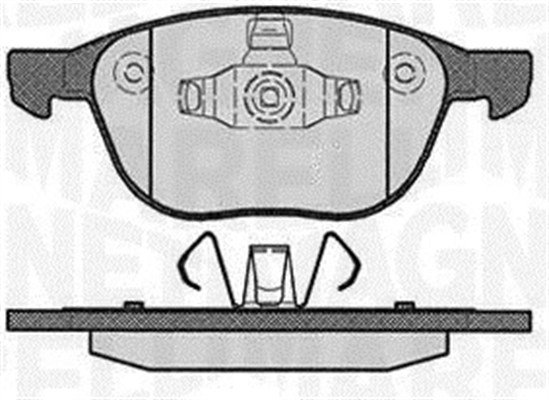 MAGNETI MARELLI 363916060604 Kit pastiglie freno, Freno a disco-Kit pastiglie freno, Freno a disco-Ricambi Euro