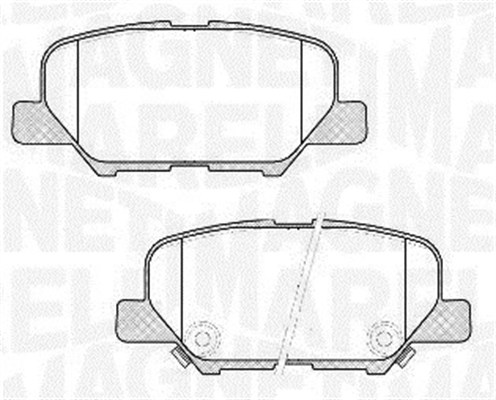 MAGNETI MARELLI 363916060678 Kit pastiglie freno, Freno a disco-Kit pastiglie freno, Freno a disco-Ricambi Euro