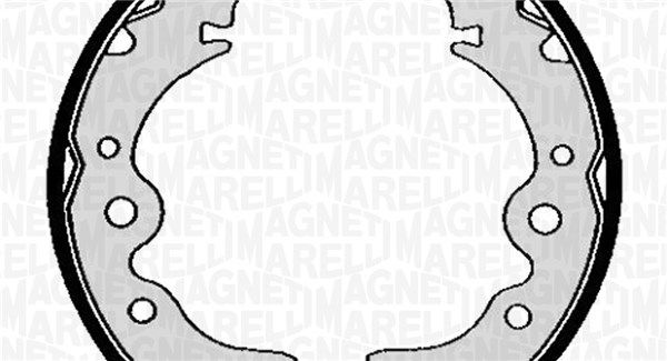 MAGNETI MARELLI 360219198387 Brake Shoe for NISSAN