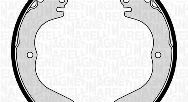 MAGNETI MARELLI 360219198388 Brake Shoe for MITSUBISHI
