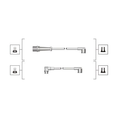 MAGNETI MARELLI 941319170090 Kit cavi accensione