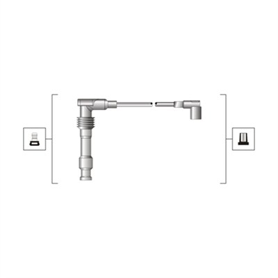 MAGNETI MARELLI 941319170108 Kit cavi accensione-Kit cavi accensione-Ricambi Euro