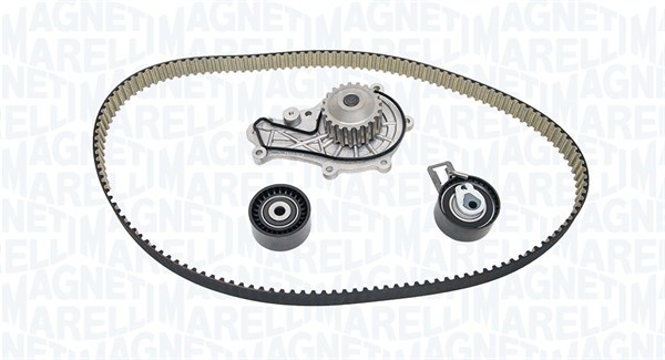 MAGNETI MARELLI 341406590001 Pompa acqua + Kit cinghie dentate-Pompa acqua + Kit cinghie dentate-Ricambi Euro