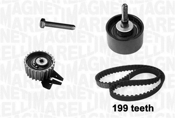 MAGNETI MARELLI 341301040000 Kit cinghie dentate