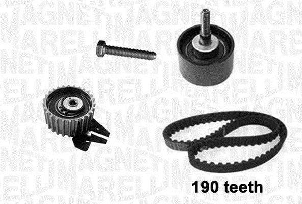 MAGNETI MARELLI 341301050000 Kit cinghie dentate-Kit cinghie dentate-Ricambi Euro