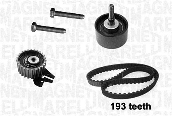 MAGNETI MARELLI 341301140000 Kit cinghie dentate